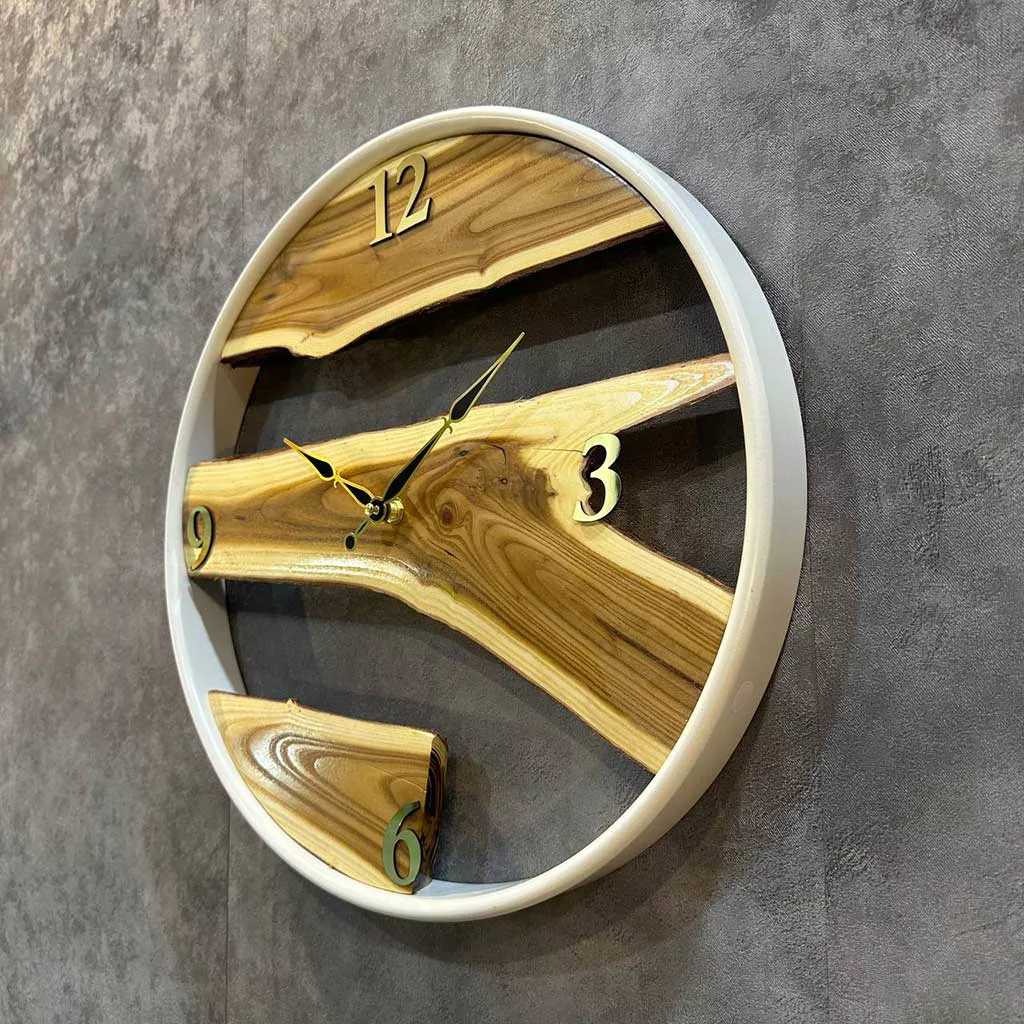 ساعت دیواری روستیک قطر 40 کد C4118