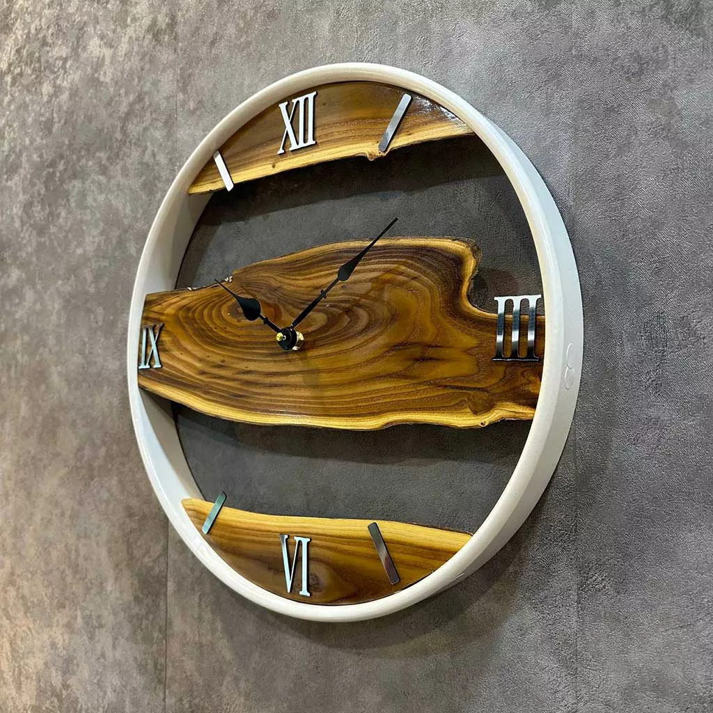 ساعت دیواری روستیک قطر 40 کد C4126