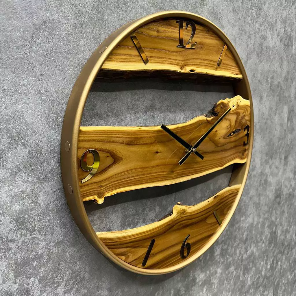 ساعت دیواری روستیک قطر 50 کد C5134